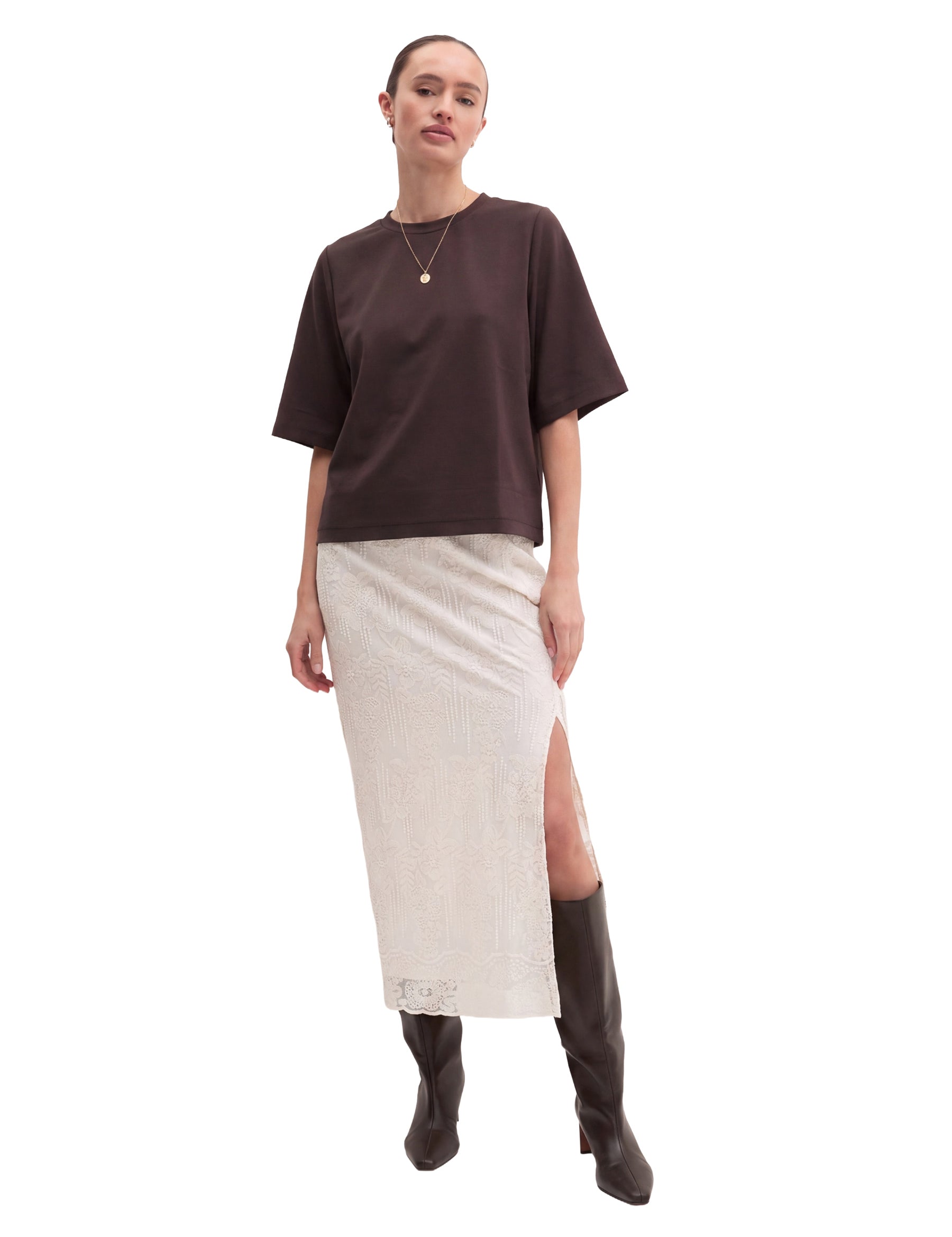 T-shirt Marrone Emme