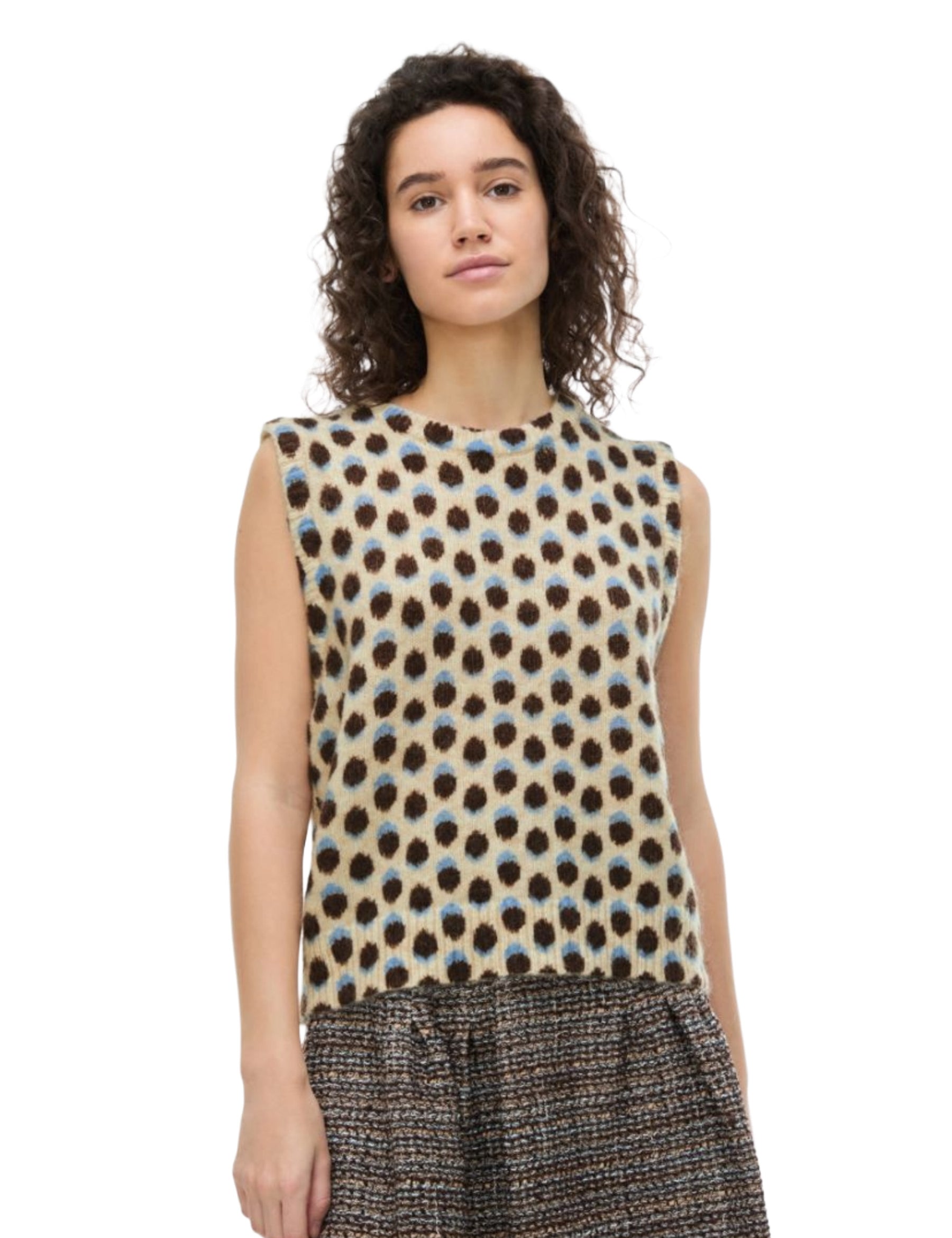 Gilet Beige Iblues