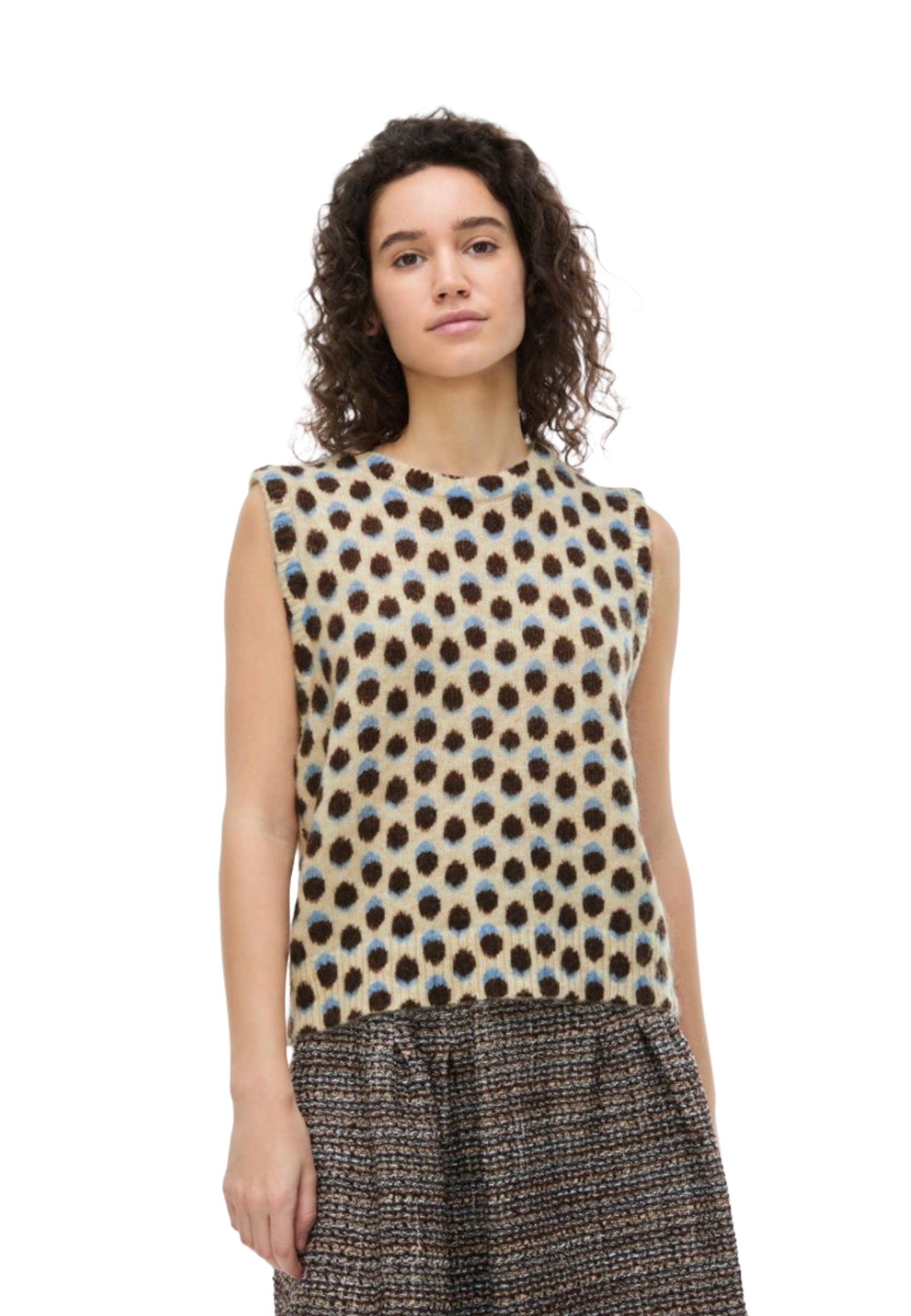 Gilet Beige Iblues