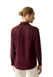 Camicie Bordeaux Pennyblack