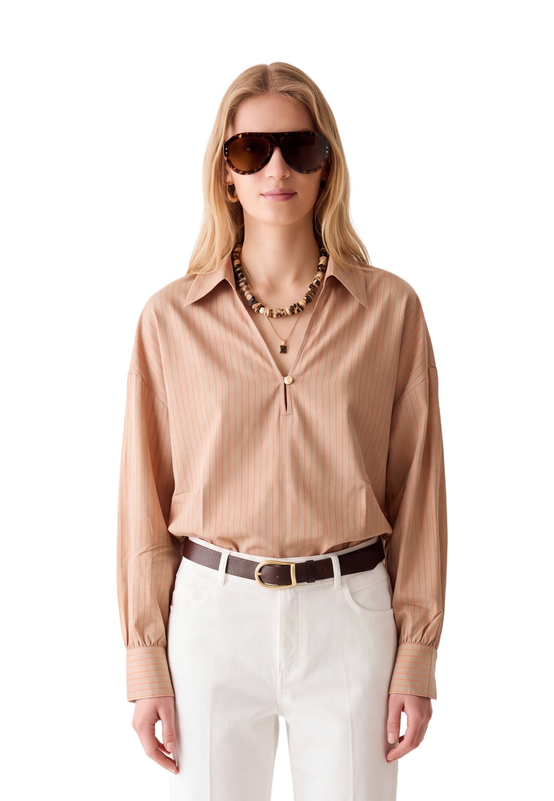 Bluse Beige Pennyblack
