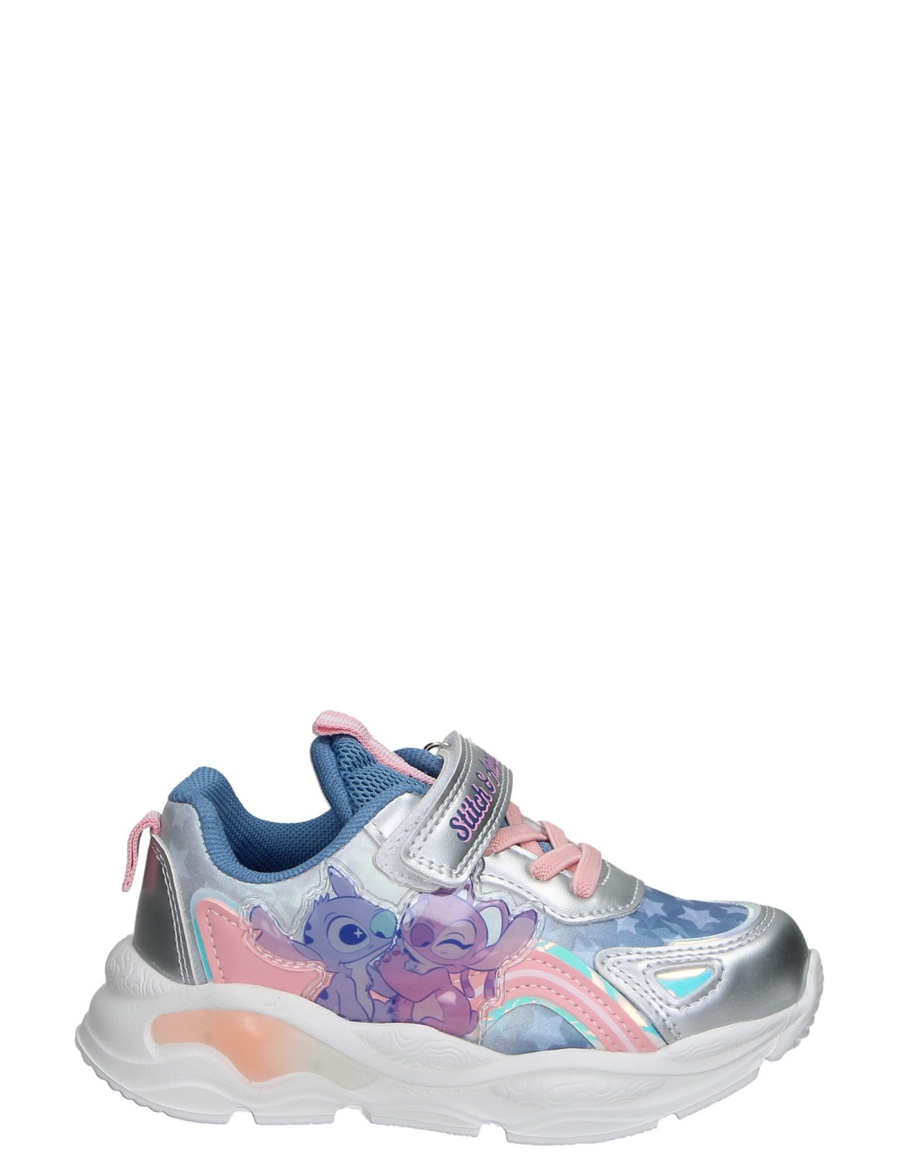 Scarpe con strappi Argentato Leomil
