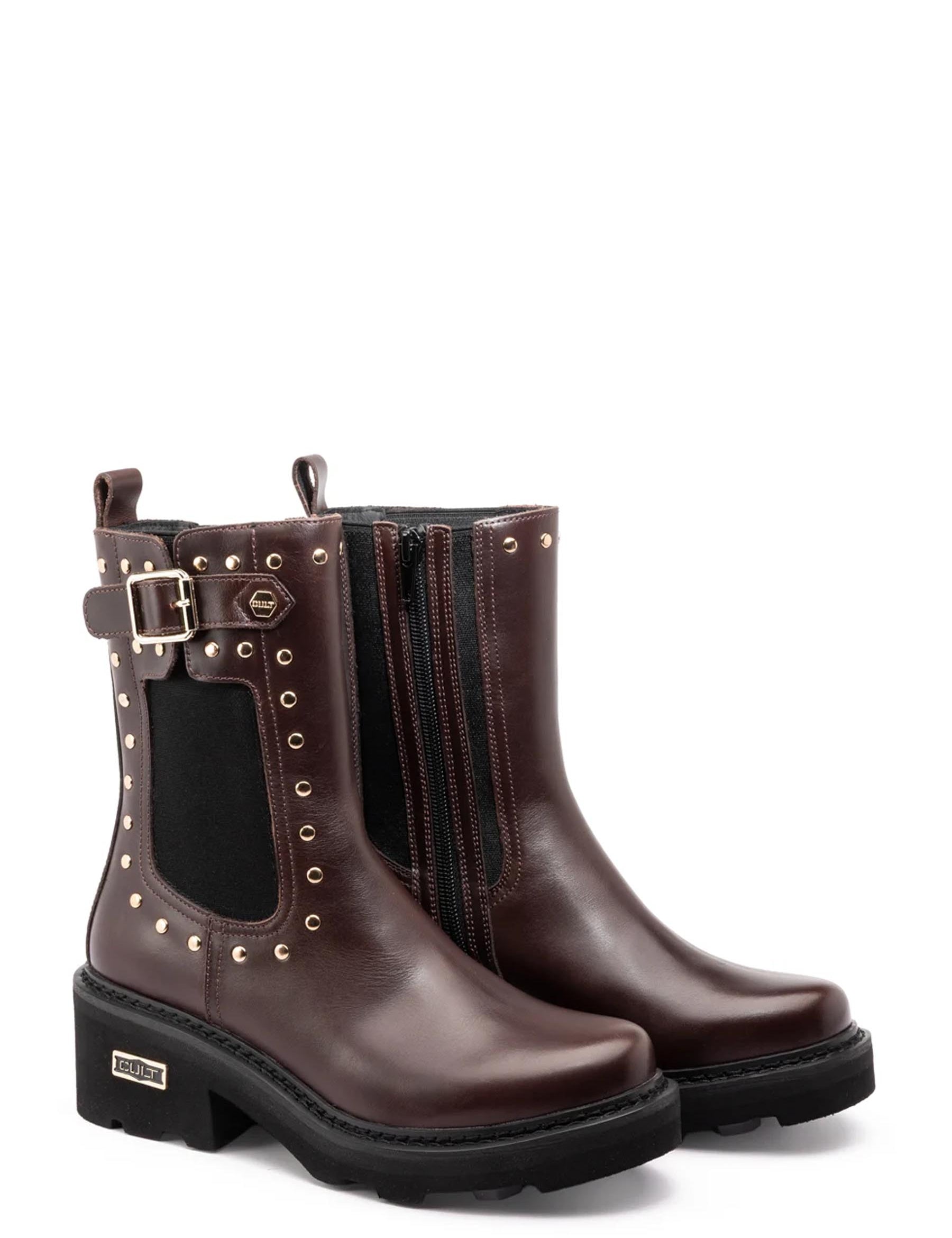 Stivaletti Marrone Cult