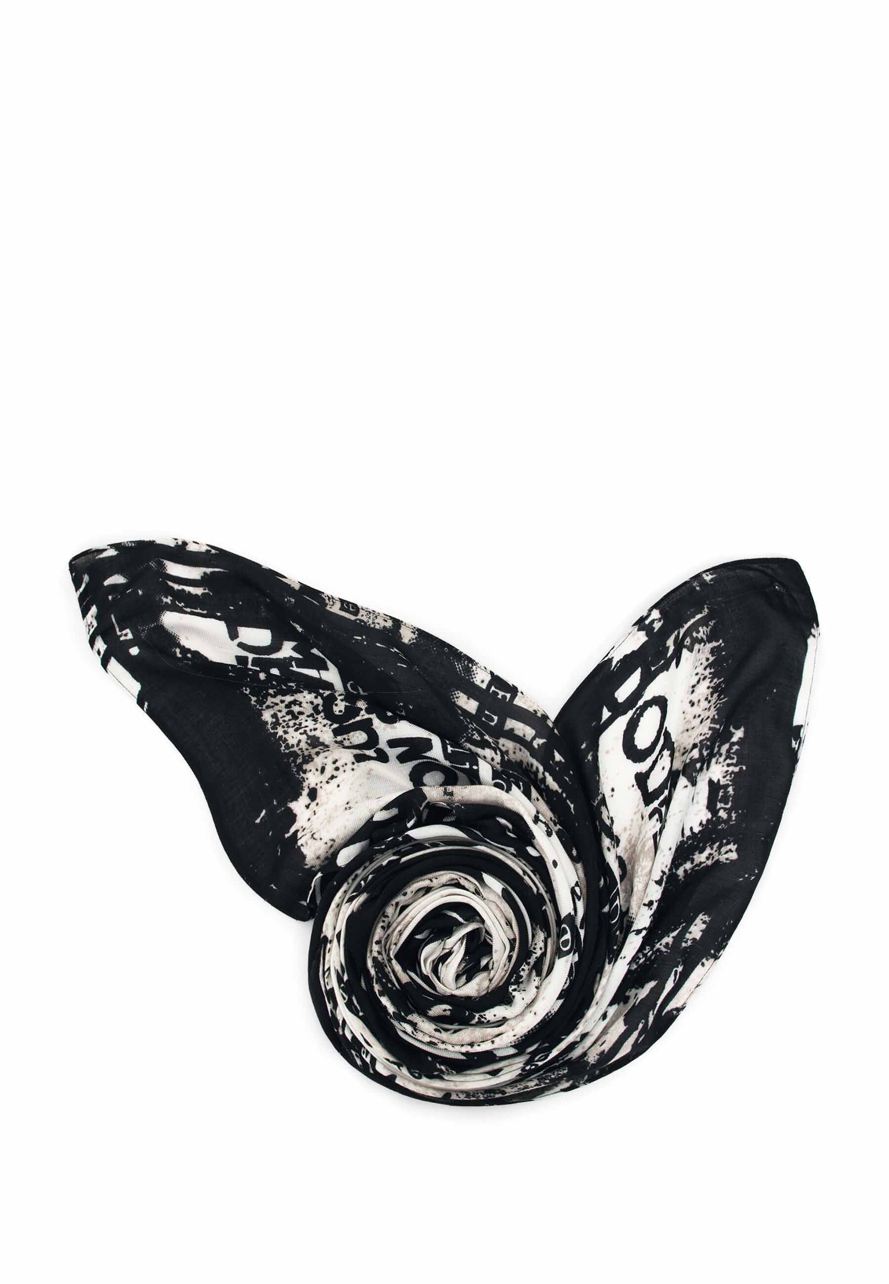 Sciarpe Nero Desigual