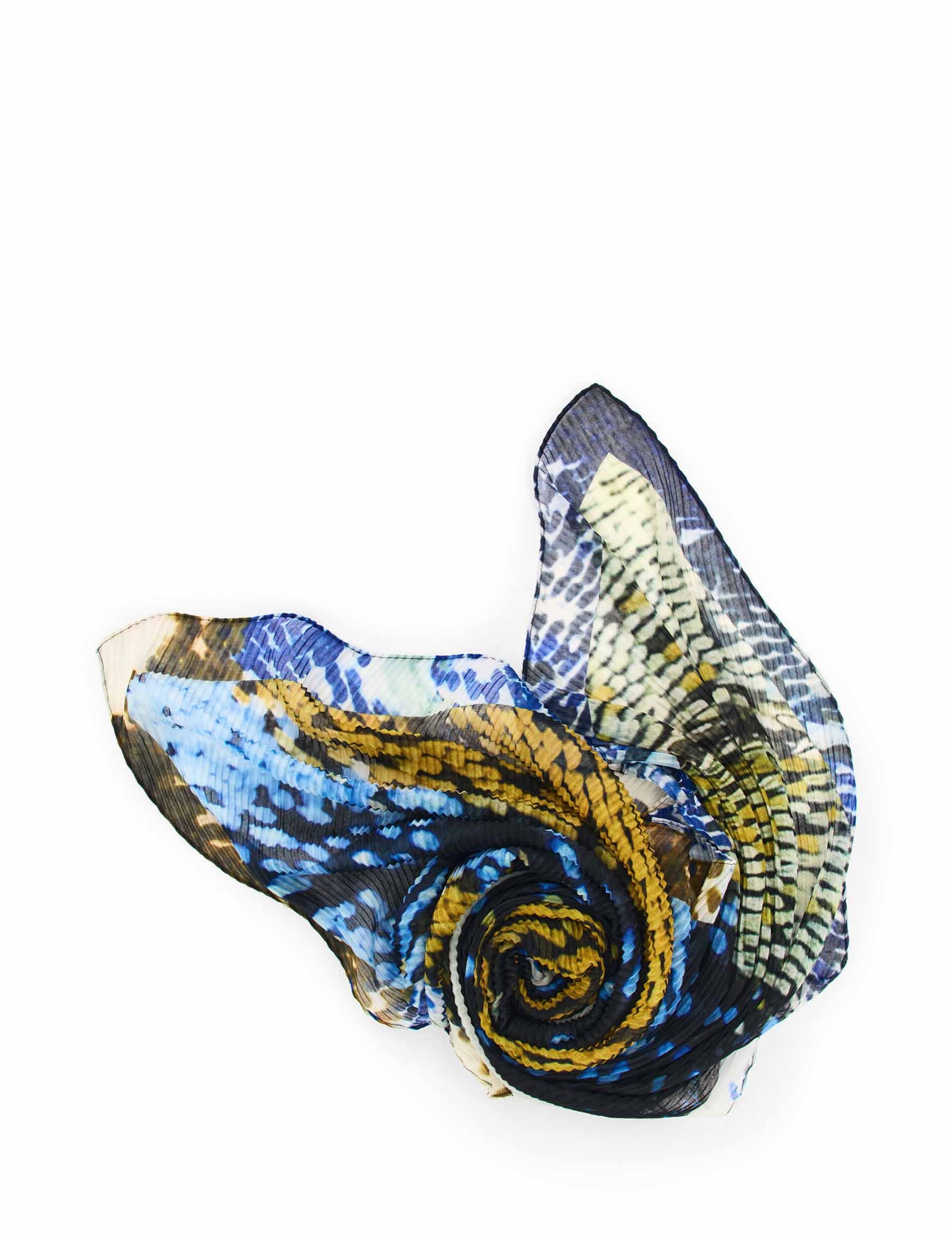 Sciarpe Nero Desigual