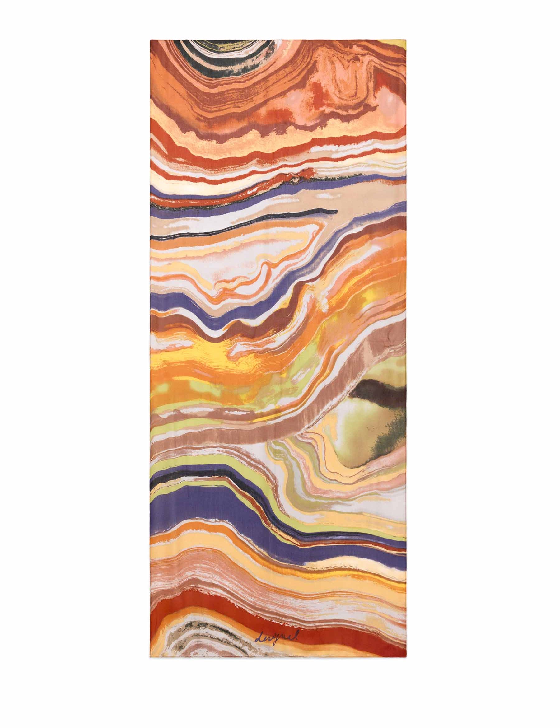 Sciarpe Arancio Desigual