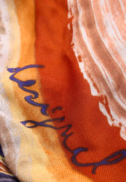 Sciarpe Arancio Desigual
