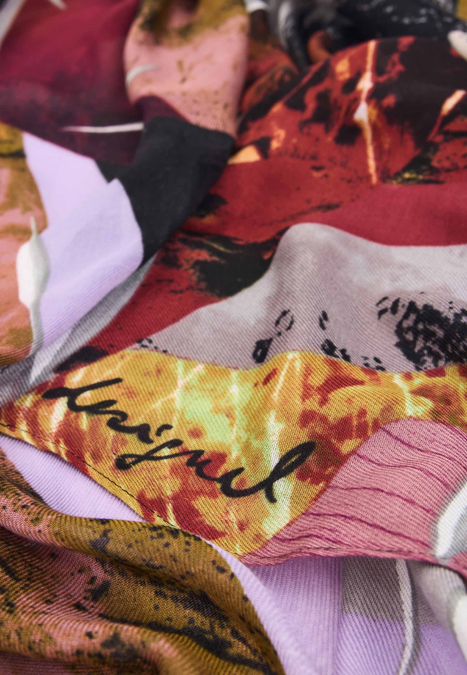 Sciarpe Rosso Desigual