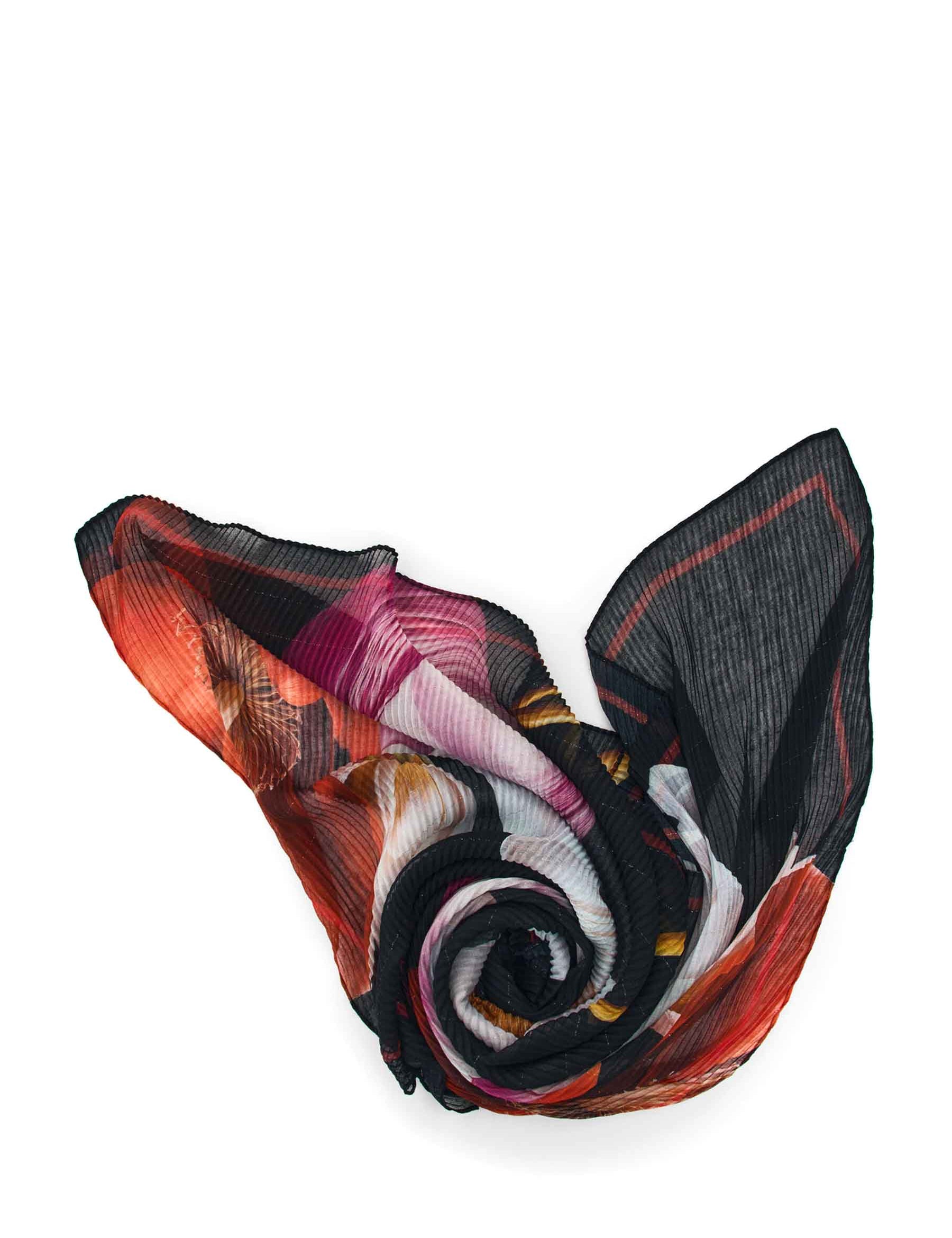 Sciarpe Nero Desigual