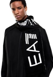 Sciarpe Nero Ea7 Emporio Armani