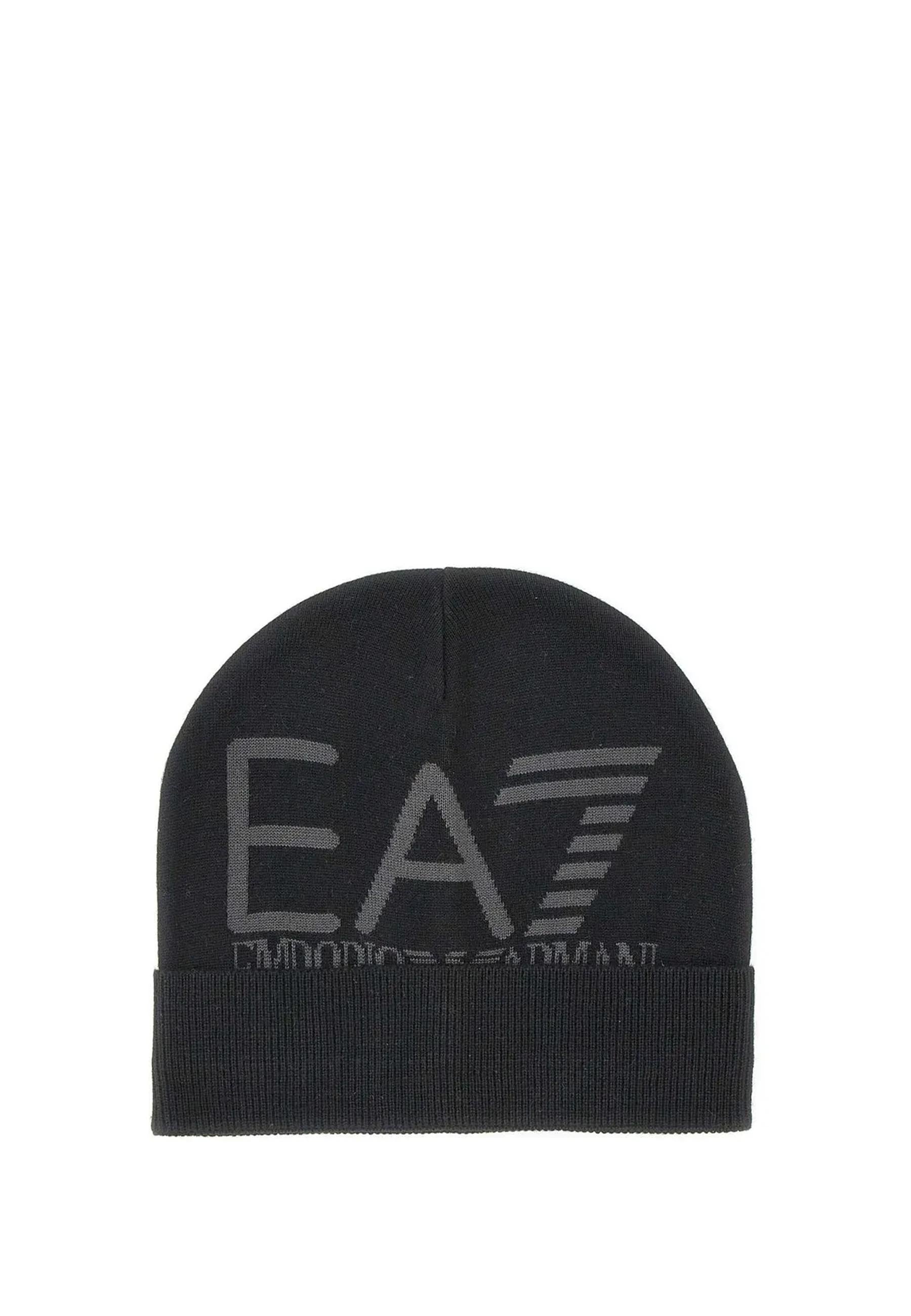 Cappelli Nero Grigio Ea7 Emporio Armani