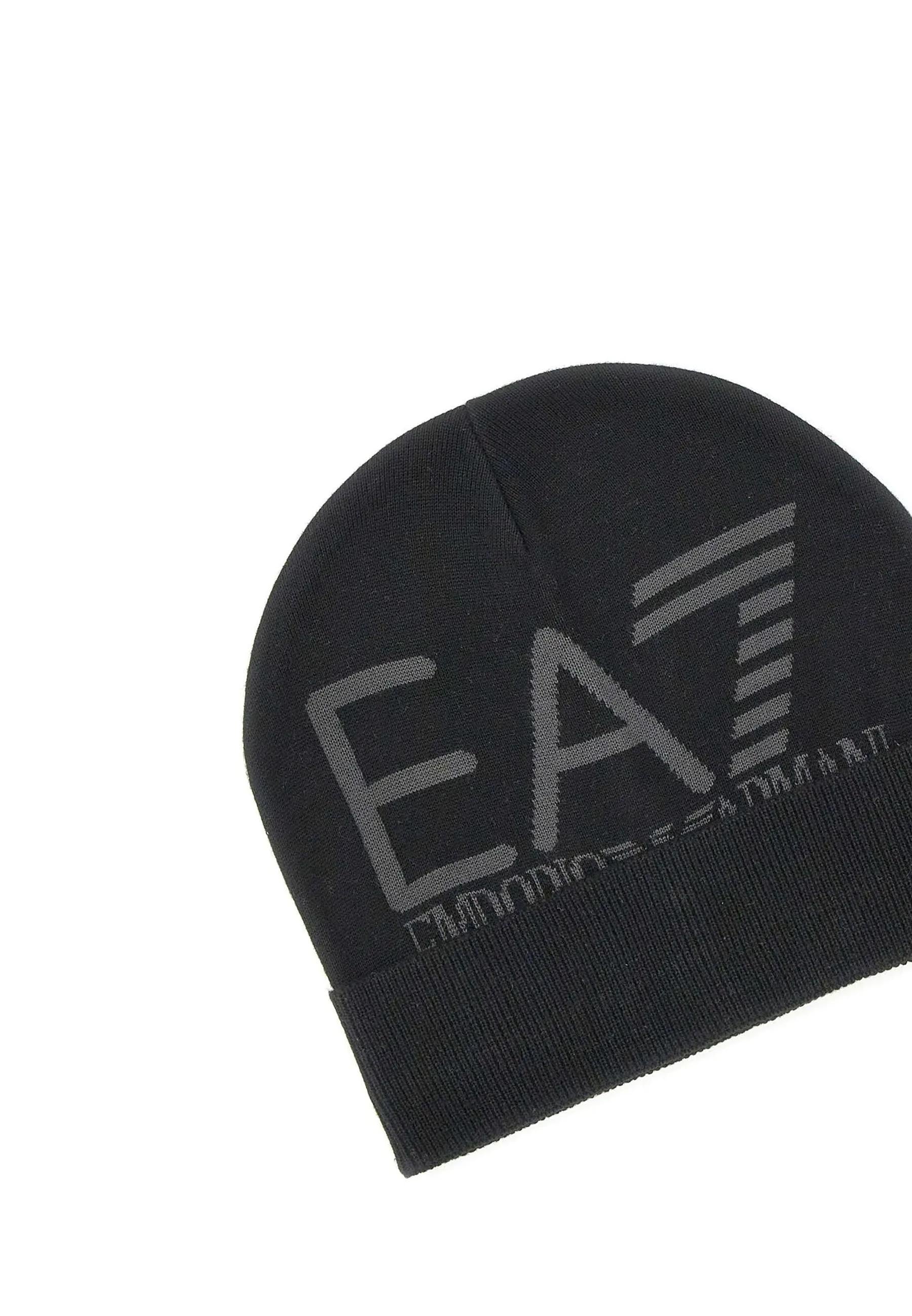 Cappelli Nero Grigio Ea7 Emporio Armani