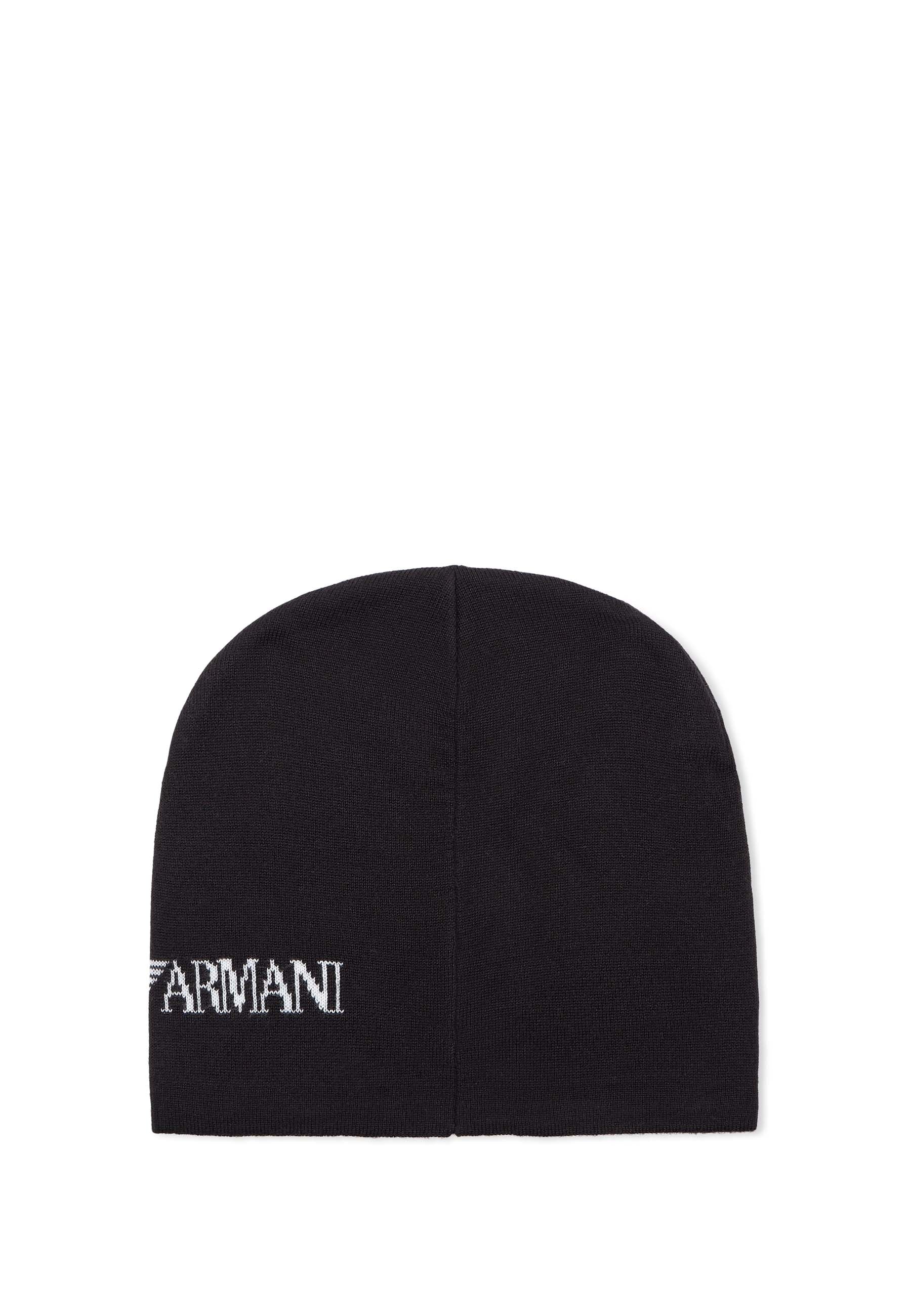 Cappelli Nero Bianco Ea7 Emporio Armani
