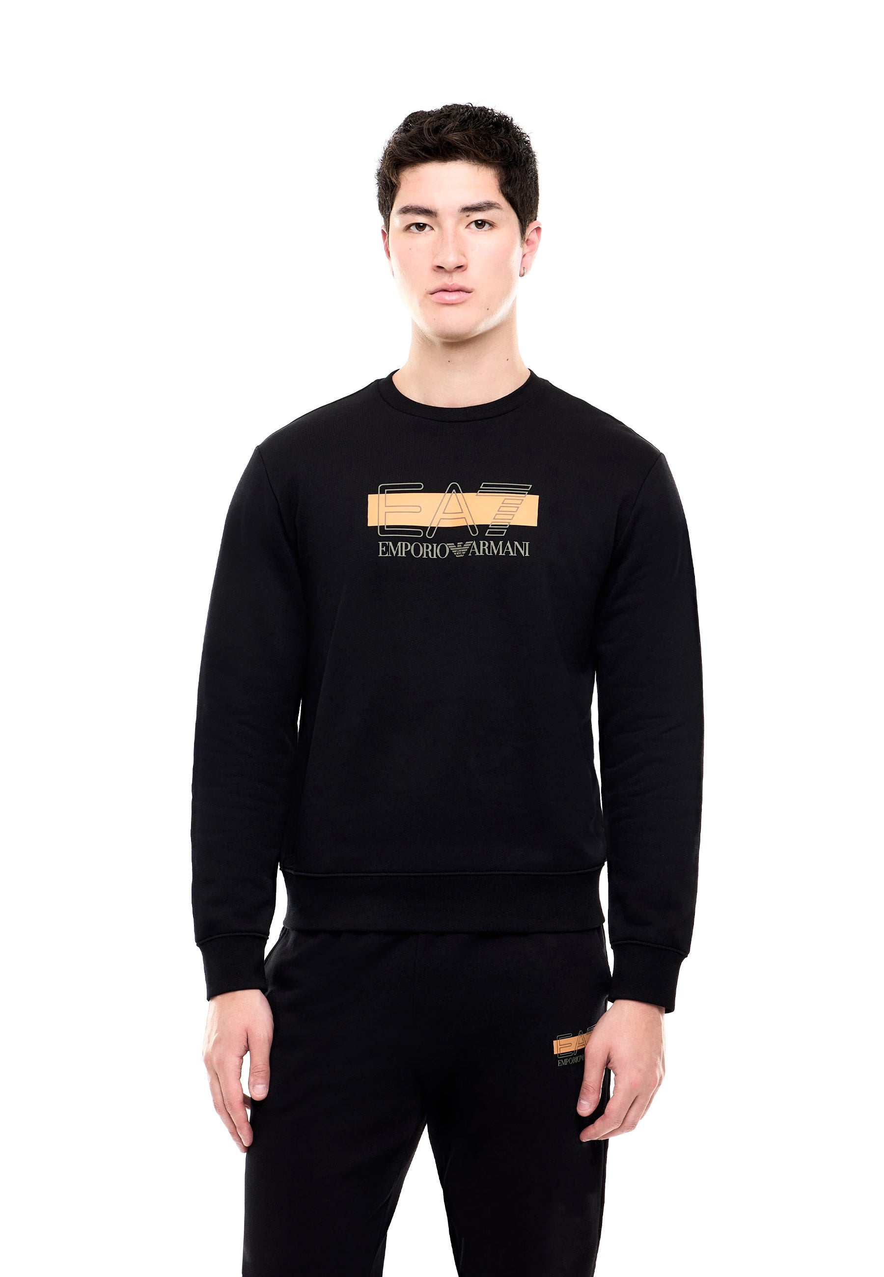 Felpe Nero Ea7 Emporio Armani