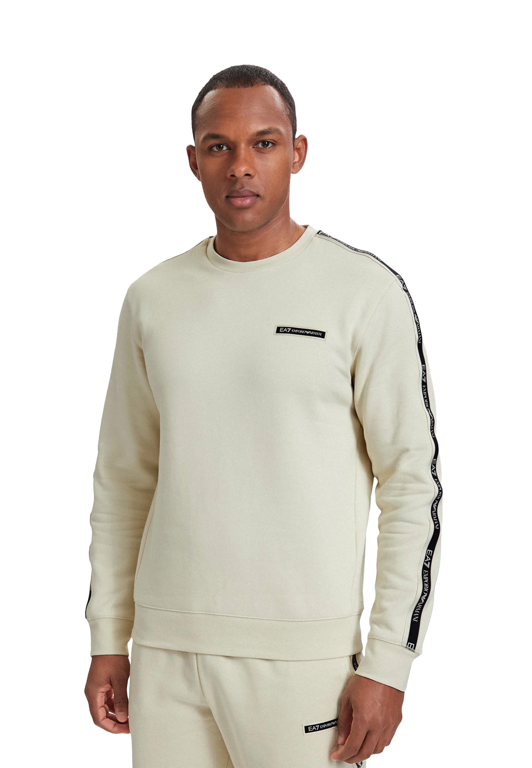 Felpe Beige Ea7 Emporio Armani