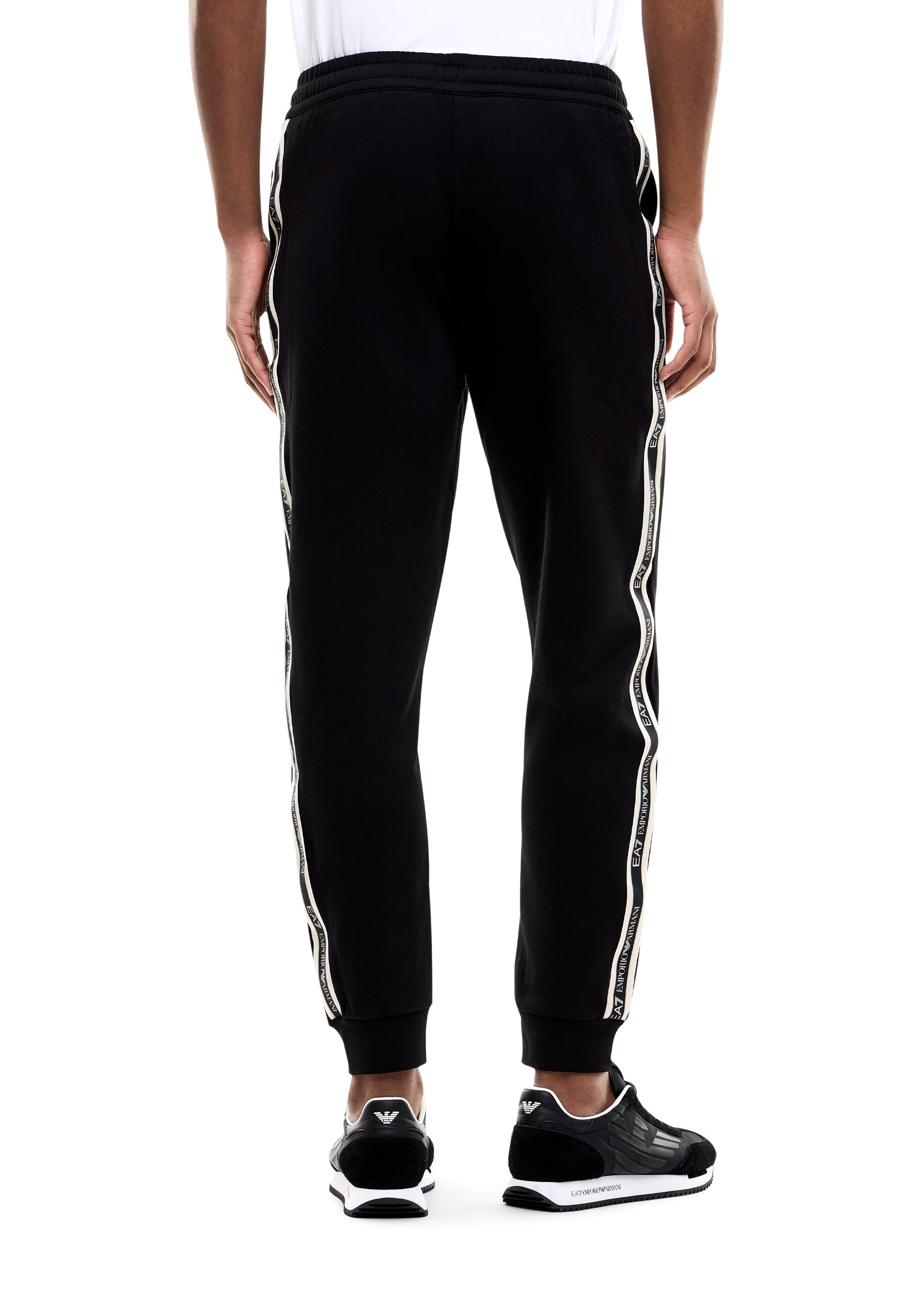 Pantaloni sportivi Nero Ea7 Emporio Armani