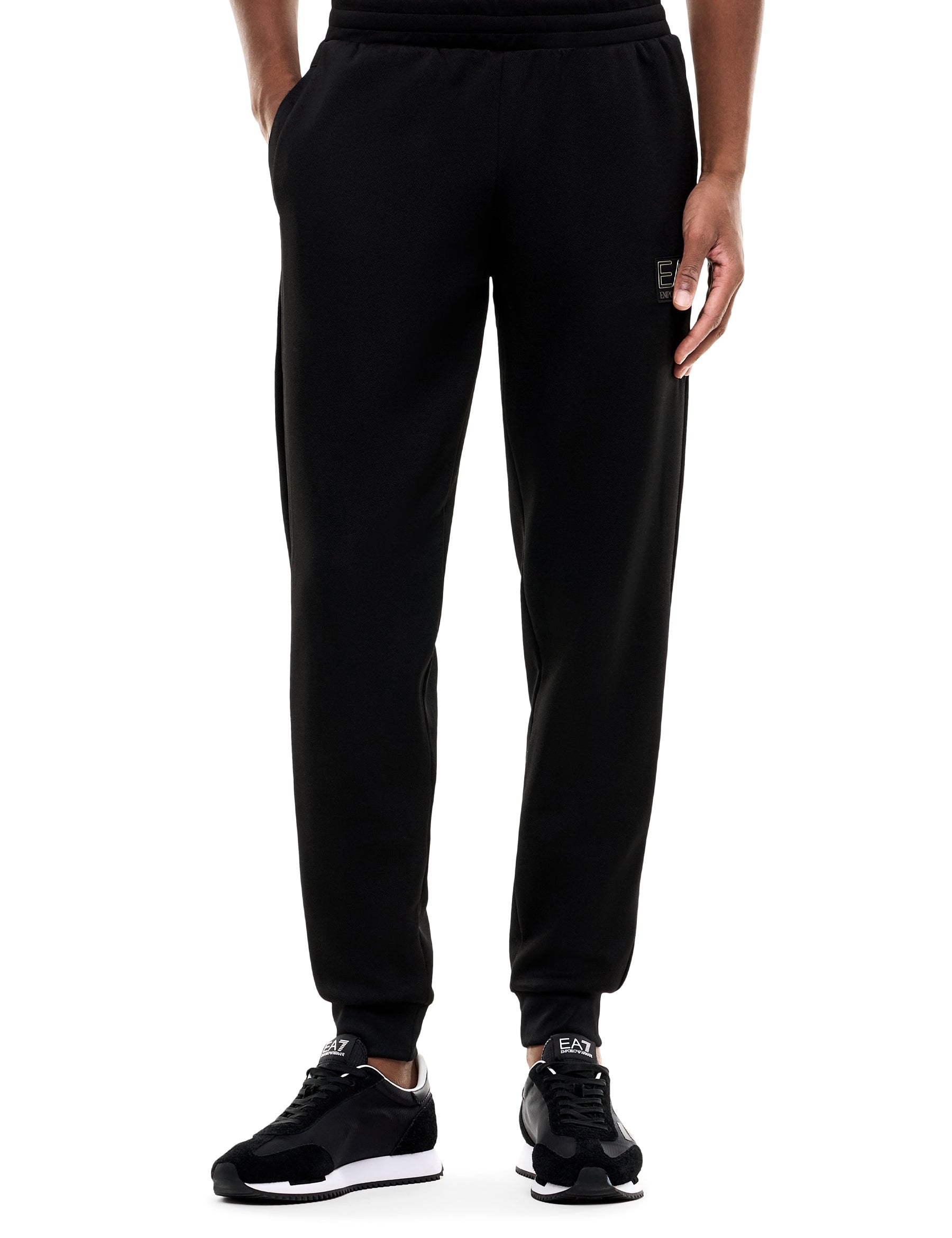 Pantaloni sportivi Nero Ea7 Emporio Armani