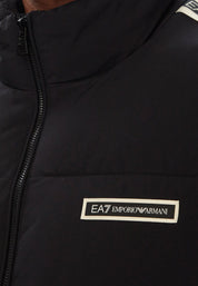 Piumini Nero Ea7 Emporio Armani