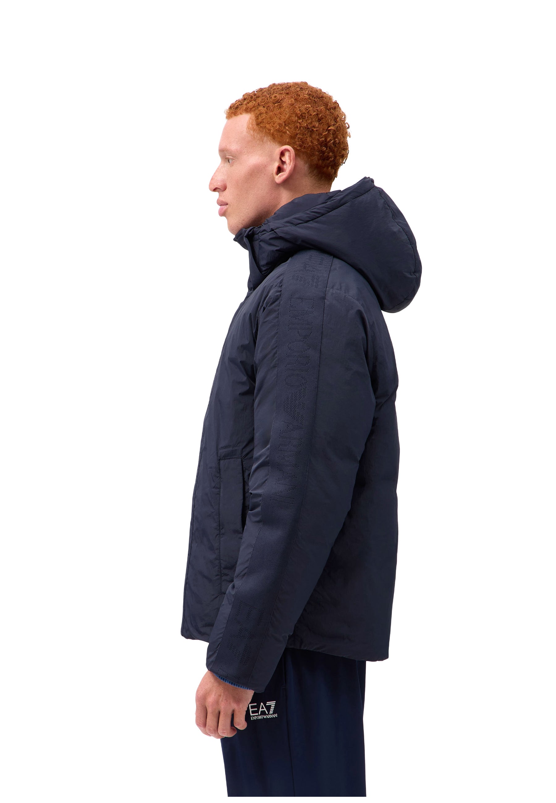 Piumini Blu Ea7 Emporio Armani