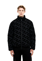 Piumini Nero Ea7 Emporio Armani