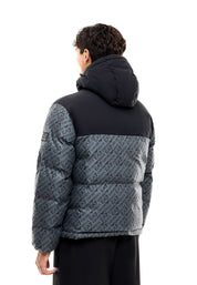 Piumini Grigio Ea7 Emporio Armani