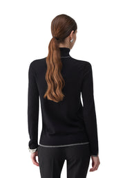 Maglia a collo alto Nero Liu-jo
