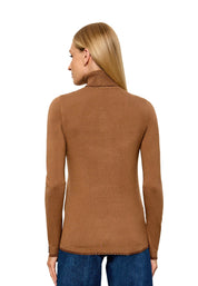 Maglia a collo alto Beige Liu-jo