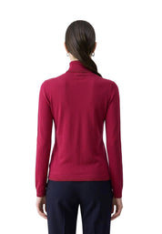 Maglia a collo alto Rosso Liu-jo
