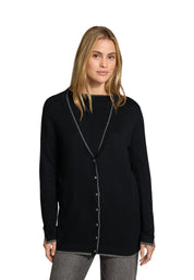 Cardigan Nero Liu-jo