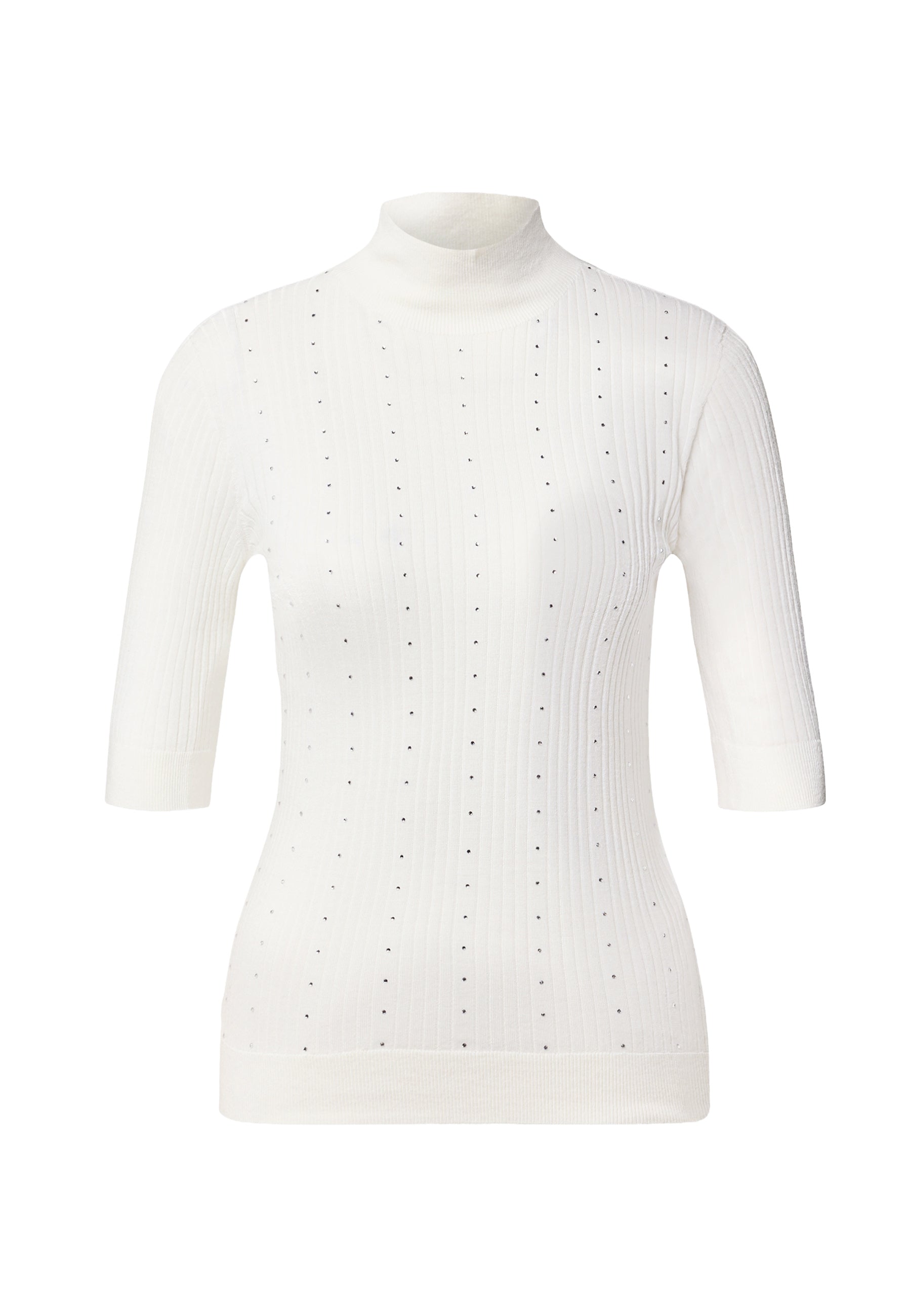 Maglia a collo alto Bianco Liu-jo