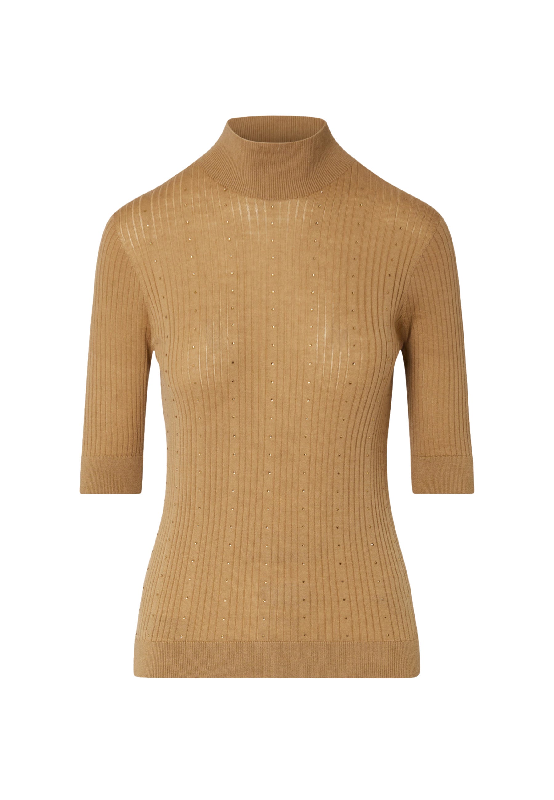 Maglia a collo alto Beige Liu-jo