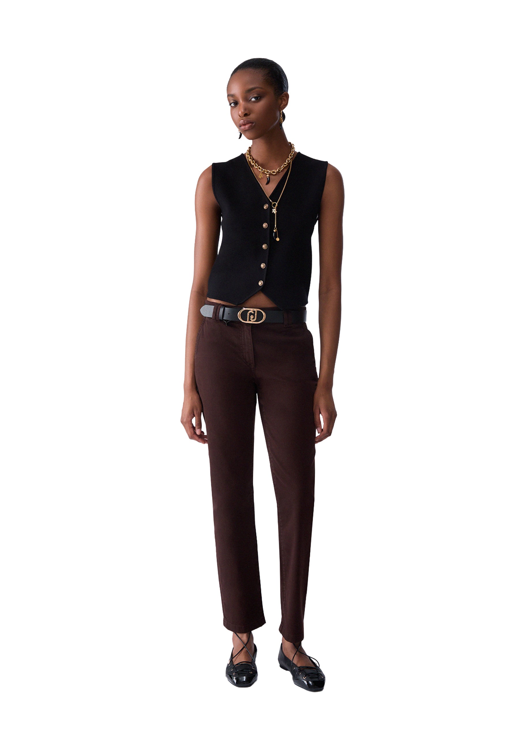 Pantaloni Marrone Liu-jo