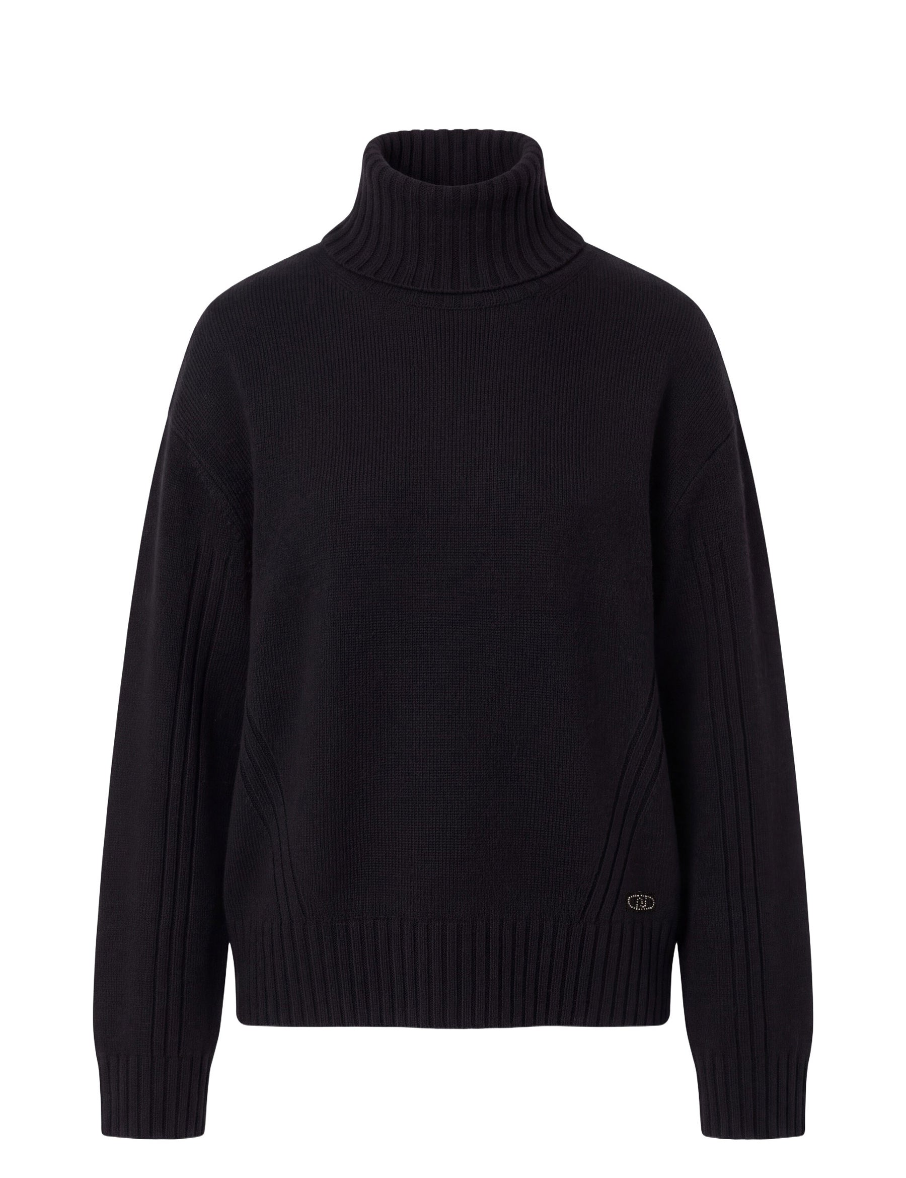 Maglia a collo alto Nero Liu-jo
