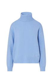 Maglia a collo alto Blu Liu-jo