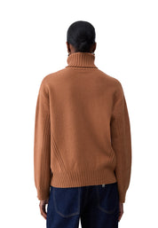 Maglia a collo alto Beige Liu-jo