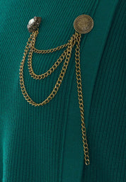 Maglia a collo alto Verde Liu-jo
