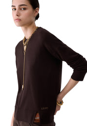 Maglioncini Marrone Liu-jo