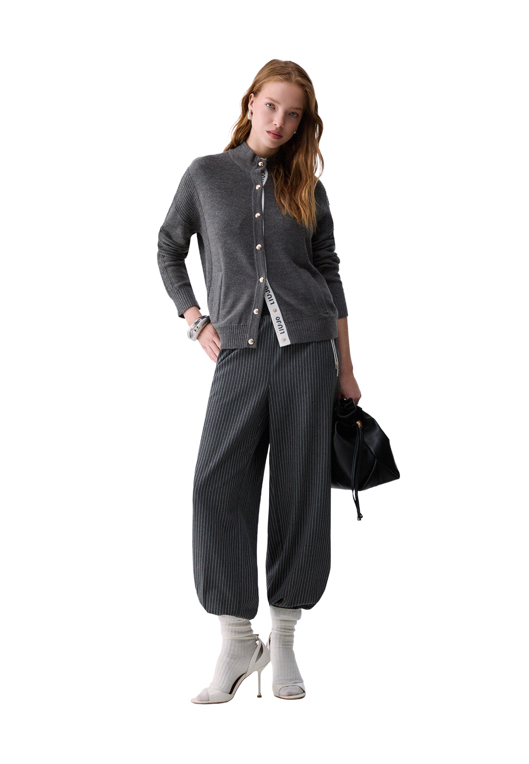 Cardigan Grigio Liu-jo