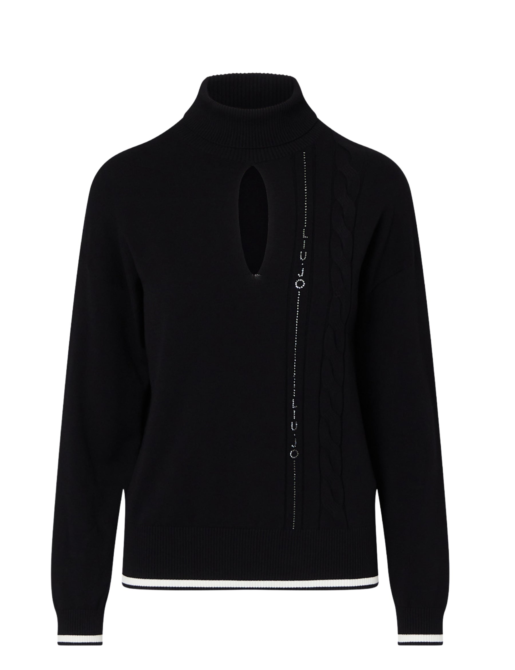 Maglia a collo alto Nero Liu-jo
