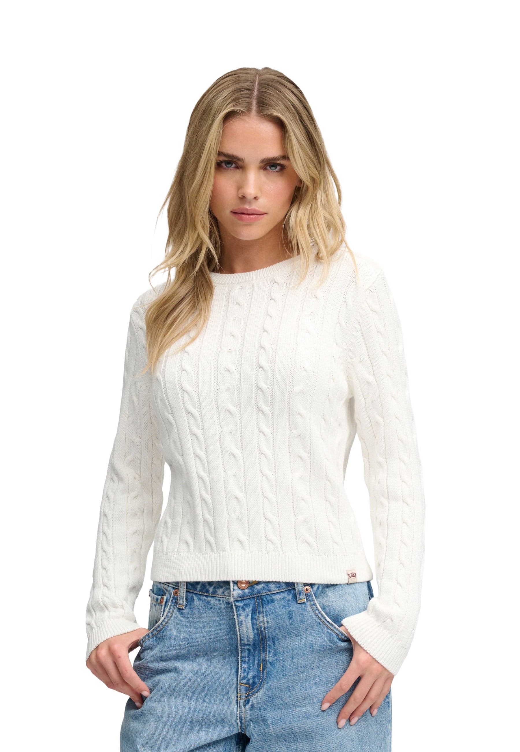 Maglioncini Bianco Superdry