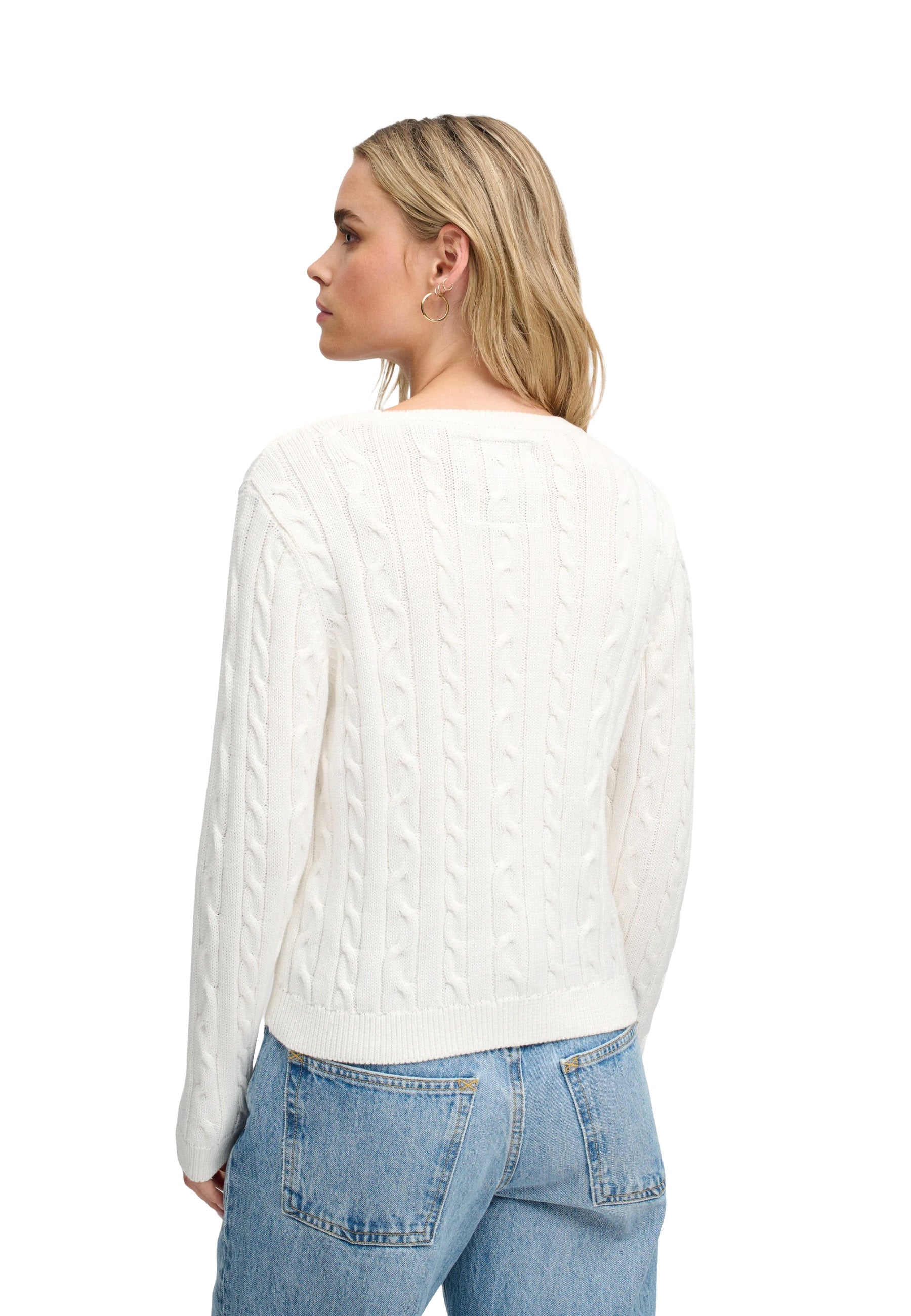 Maglioncini Bianco Superdry