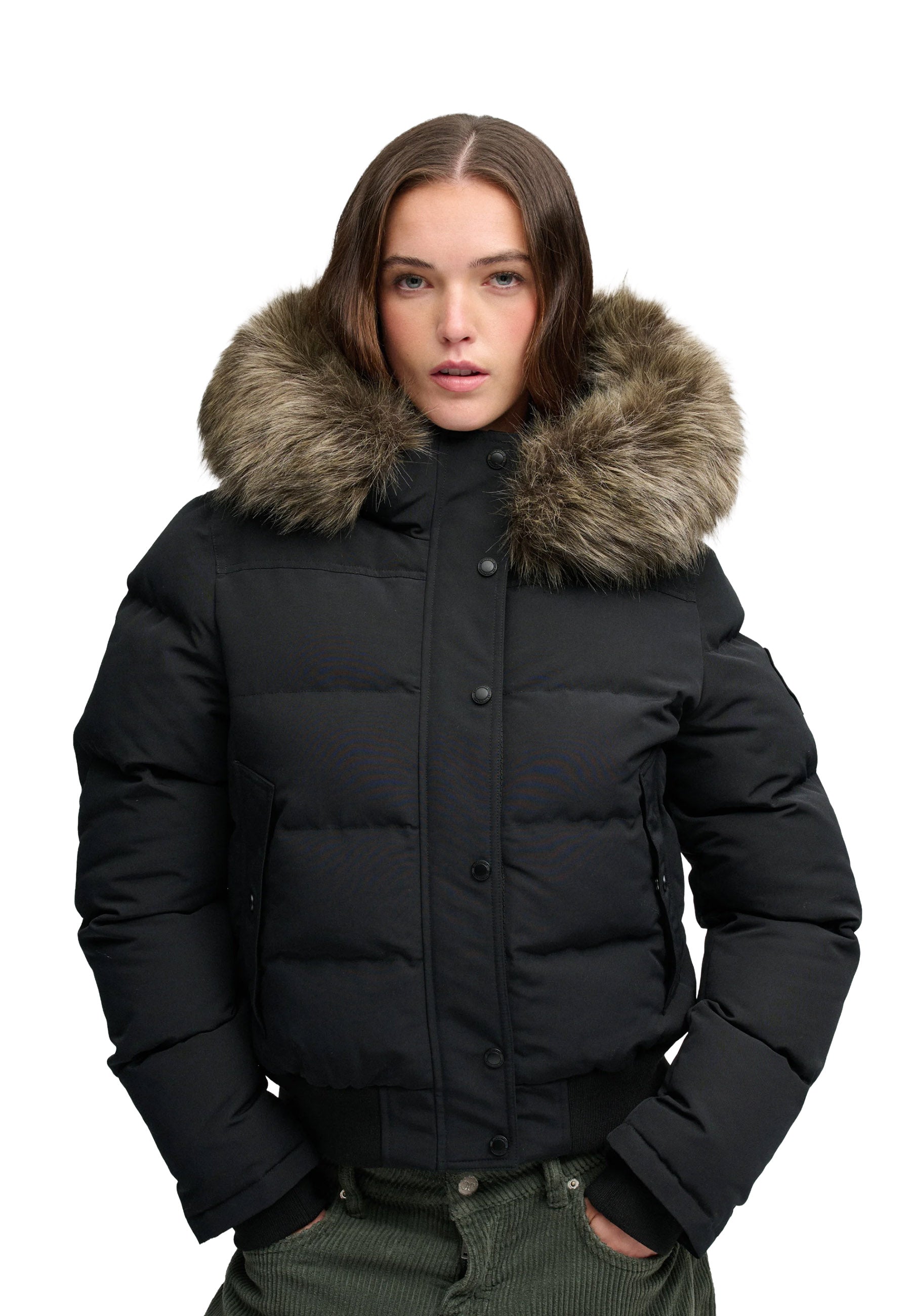 Piumini Nero Superdry