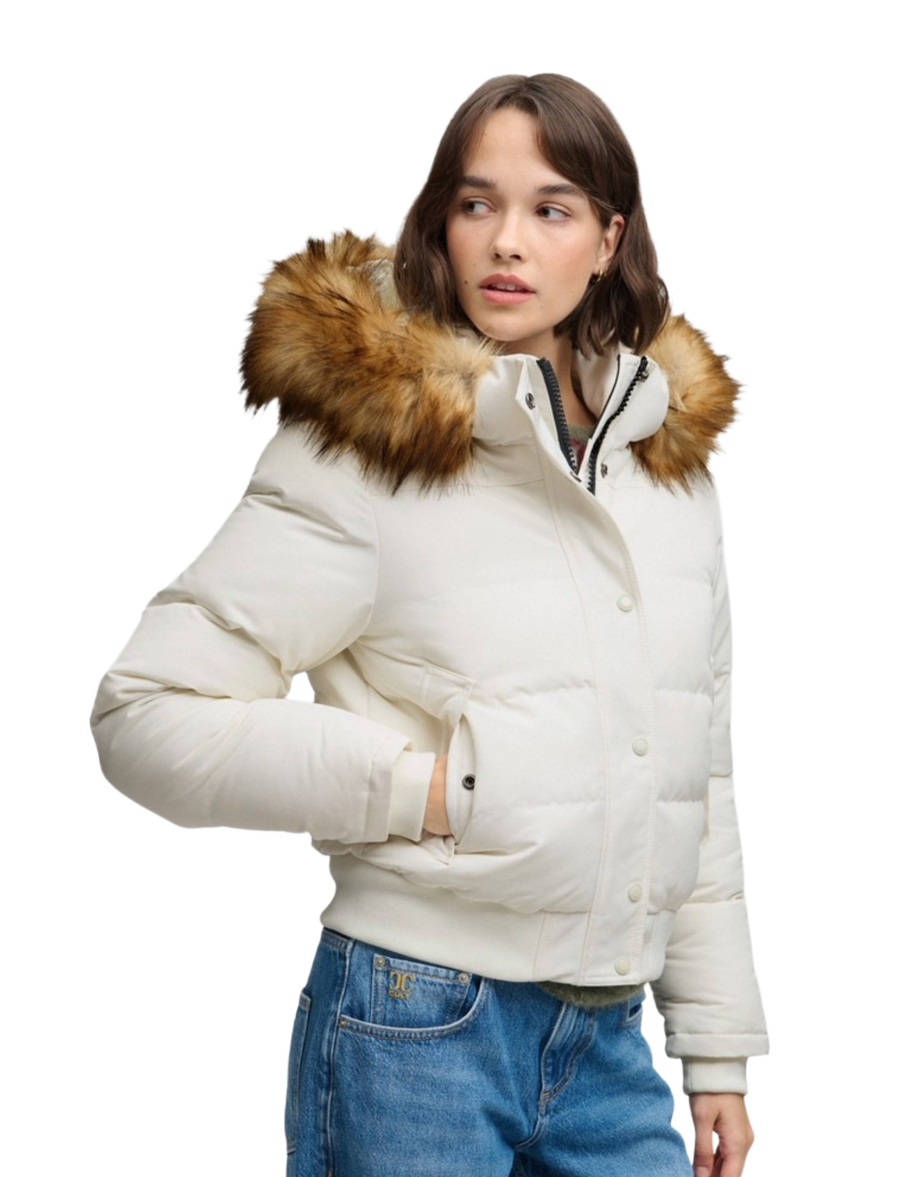 Piumini Bianco Superdry