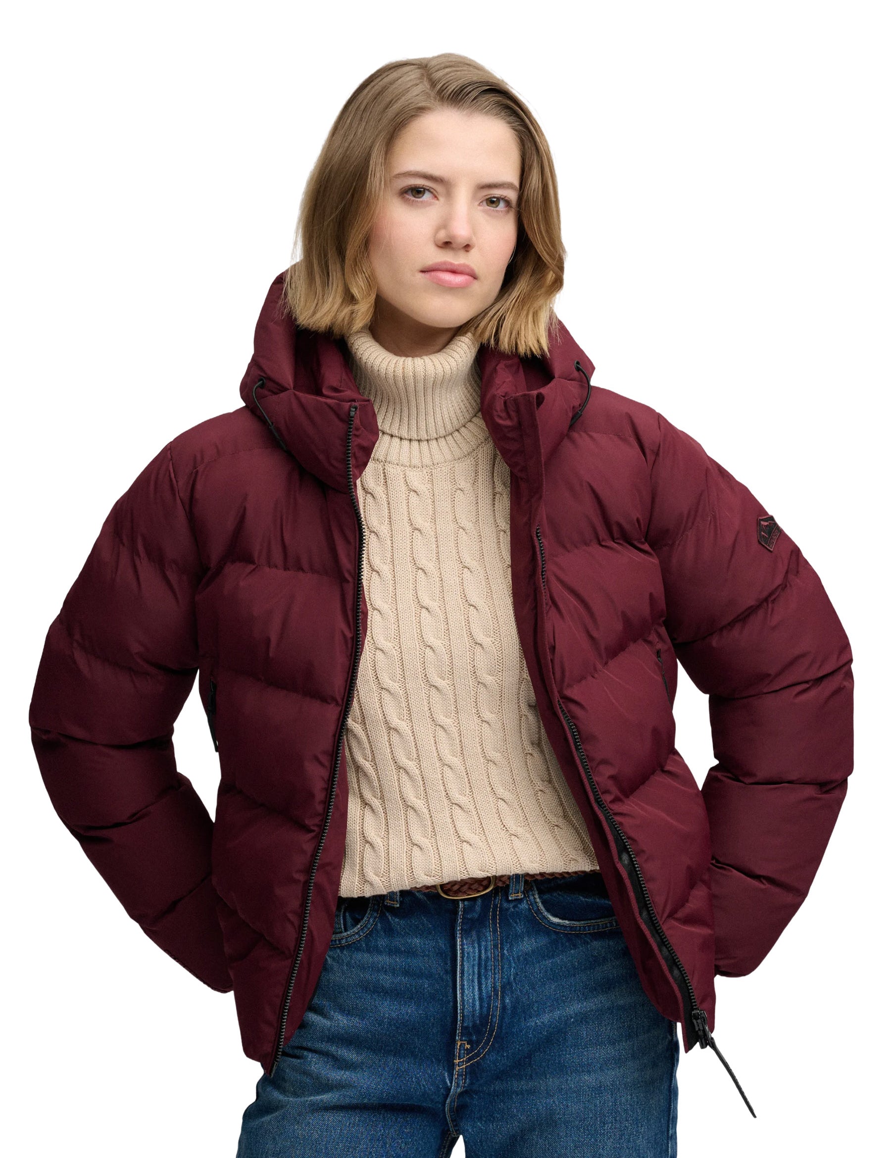 Piumini Bordeaux Superdry
