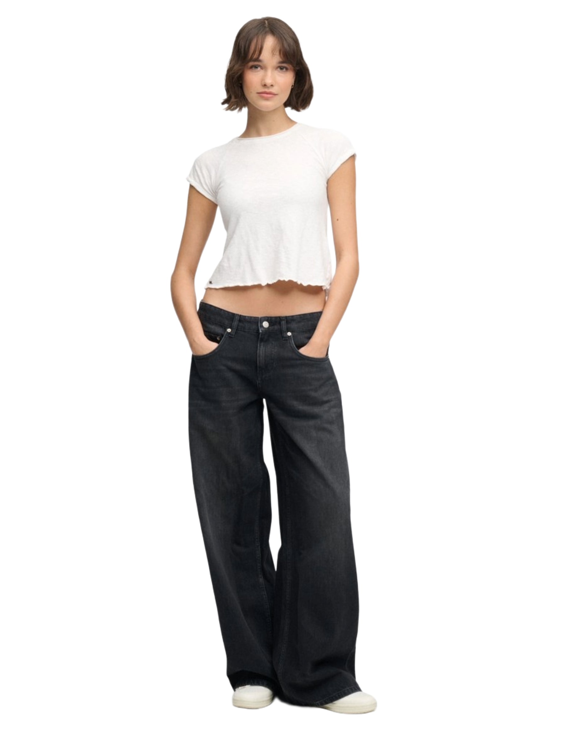 Jeans Nero Superdry