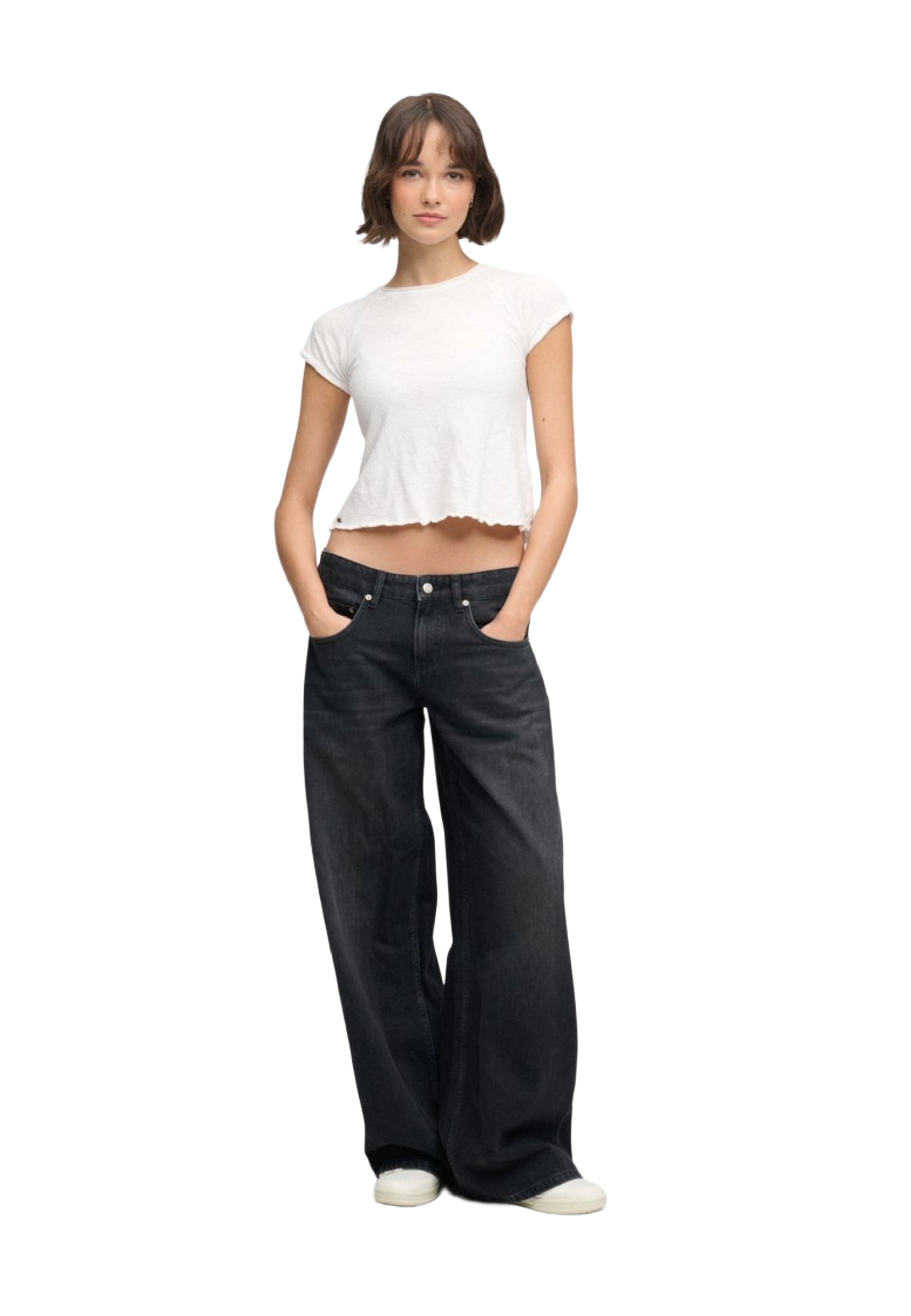 Jeans Nero Superdry
