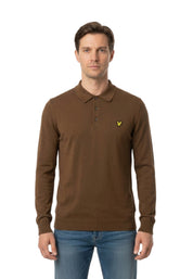 Polo Marrone Lyle & Scott