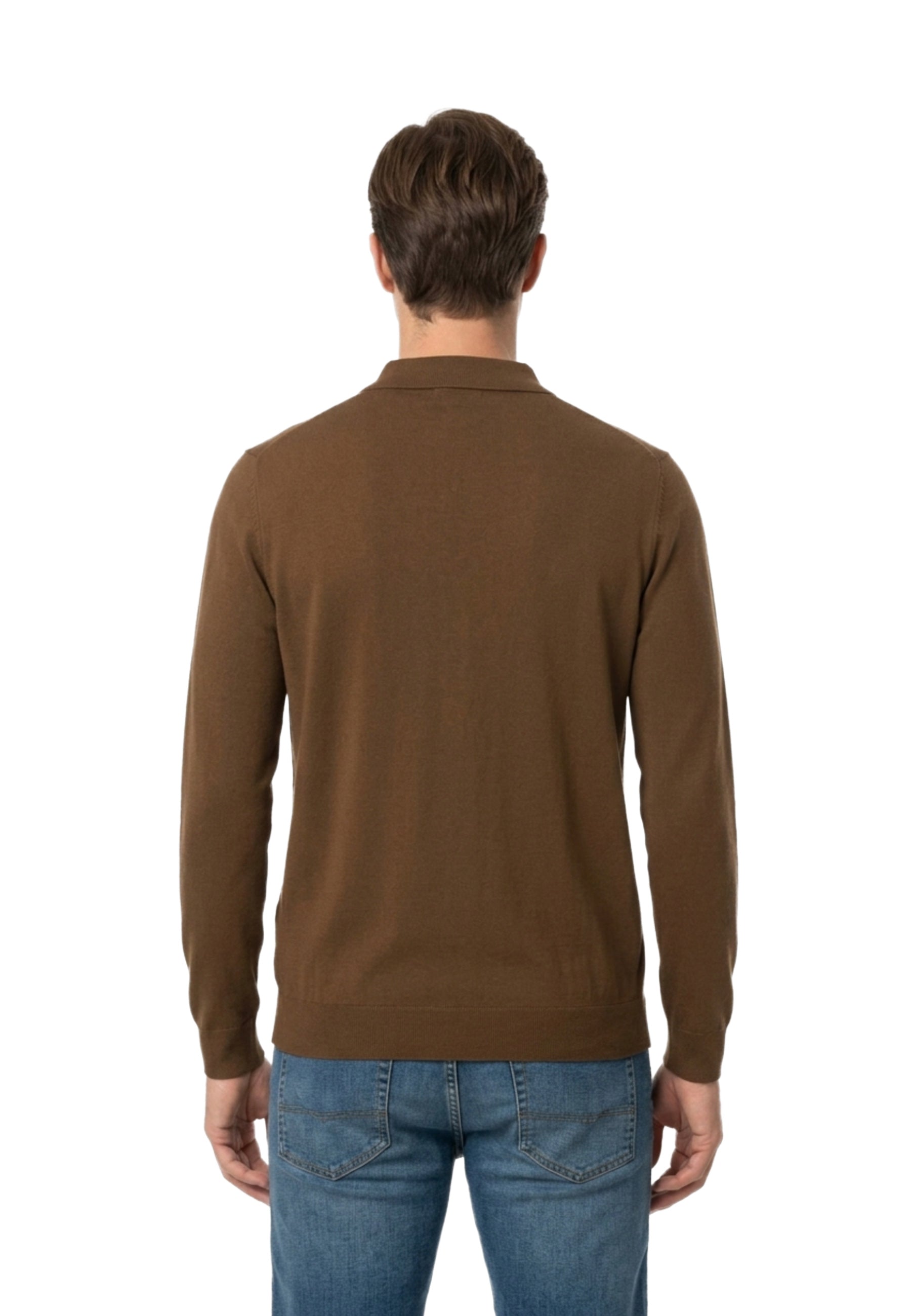 Polo Marrone Lyle & Scott