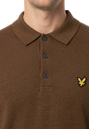Polo Marrone Lyle & Scott