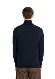 Maglia a collo alto Blu Lyle & Scott